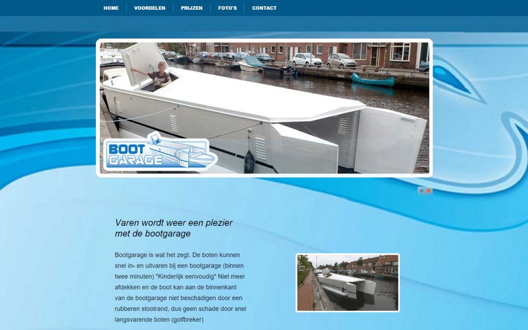 Webdesign: Bootgarage