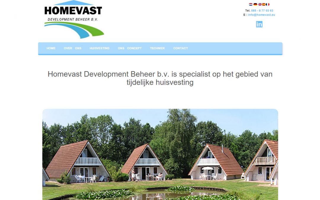 Webdesign: Homevast