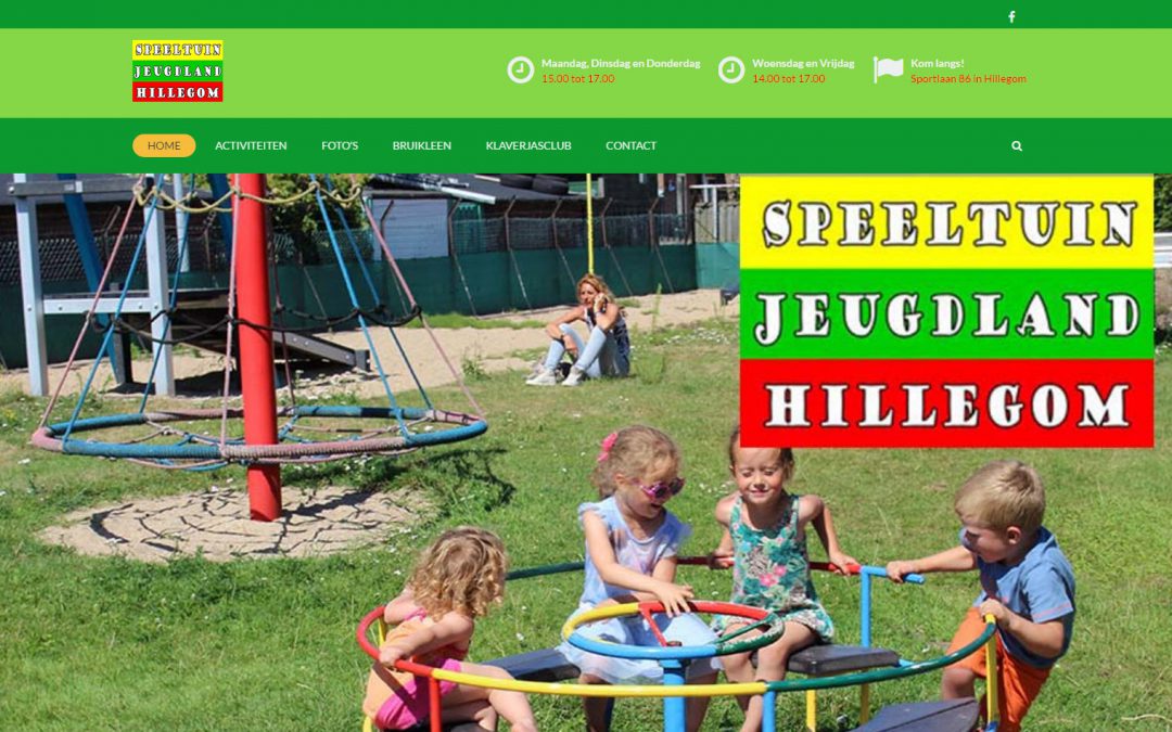 Webdesign: Speeltuin Jeugdland V2