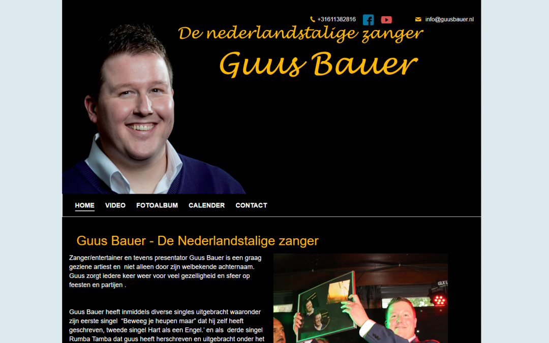 Webdesign: Guus Bauer