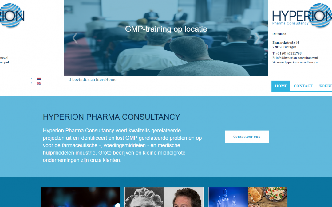 Webdesign: Hyperion Consultancy