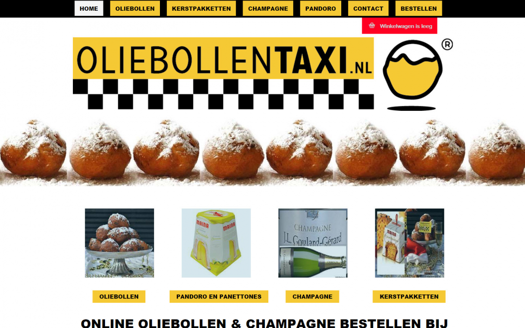 Webshop: Oliebollentaxi